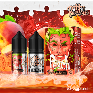 Набір для самозамісу сольовий In Bottle Puzzle Peach 30 ml 50 mg 10282-1 фото