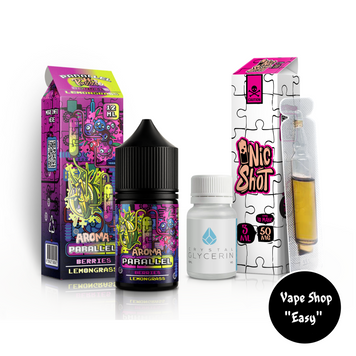 Набор для самозамеса солевой Parallel Berries Lemongrass 30 ml 30 mg 10515-1 фото