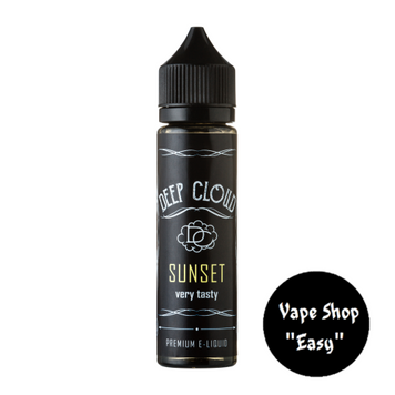 Органічна рідина для вейпа Deep Cloud Sunset 0 mg 0349-2 фото