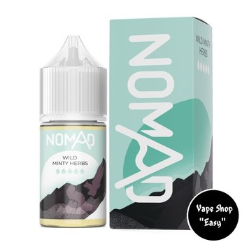 Солевая жидкость для под систем Nomad Wild Minty Herbs 30 ml 50 mg 2168-1 фото