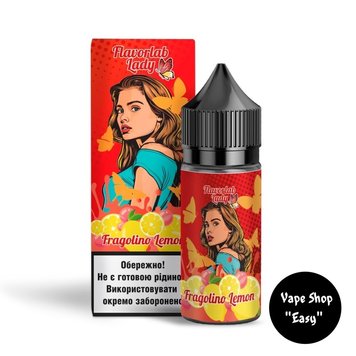 Набір для самозамісу сольовий Flavorlab Lady Fragolino Lemon 30 ml 50 mg 10571-14 фото