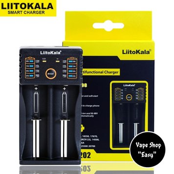 Зарядний пристрій LiitoKala Lii-202 Оригінал 0900 фото