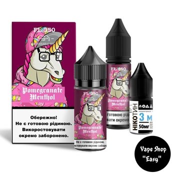 RF 350 Salt Pomegranate Menthol 30 мл 50 mg Набор для самозамеса солевой 10139 фото