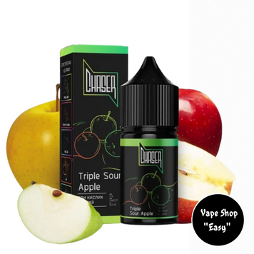 Ароматизатор Chaser Black Triple Sour Apple 30 ml для самозамісу 10226-1 фото