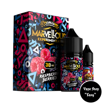 Набор для самозамеса солевой Marvellous Experimental Raspberry Berries 30 ml 50 mg 10494 фото