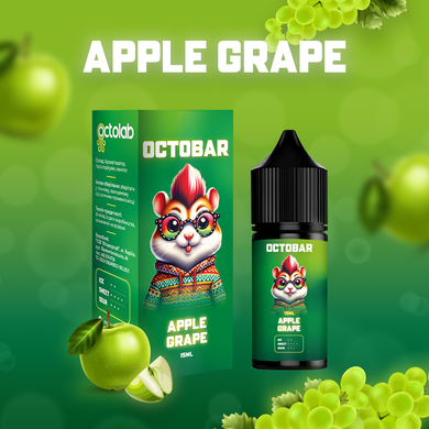 Набор для самозамеса солевой Octobar Apple Grape 30 ml 50 mg 10130-9 фото