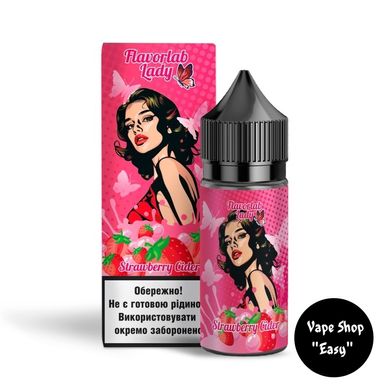 Набор для самозамеса солевой Flavorlab Lady Strawberry Cider 30 ml 50 mg 10571-12 фото