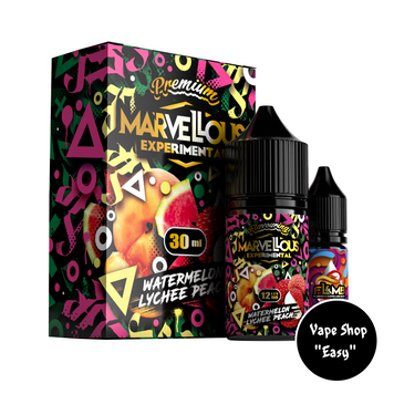 Набор для самозамеса солевой Marvellous Experimental Watermelon Lychee Peach 30 ml 50 mg 10495 фото