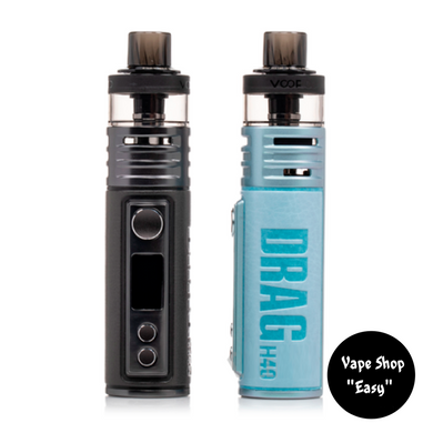 POD система Voopoo Drag H40 Pod Mod Black Starter Kit Оригінал 0675-6 фото