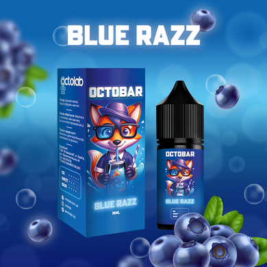 Набор для самозамеса солевой Octobar Blue Raz 30 ml 50 mg 10130-2 фото