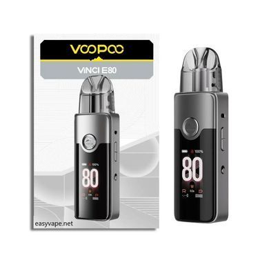 Вейп Voopoo Vinci E80 Metal Gray 3000mAh 5 ml Оригинал 0512-3 фото