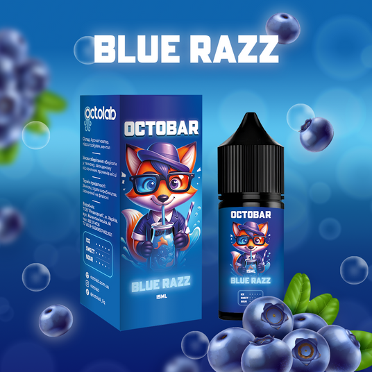 Ароматизатор Octobar NFT Blue Razz 30 ml – жидкость для POD систем