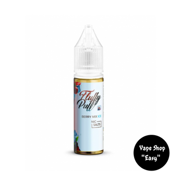 Солевая жидкость для Pod Fluffy Puff Berry Mix Ice 0159 фото