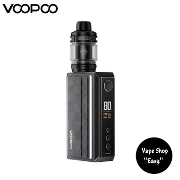 Вейп Voopoo Drag 5 Uforce-X Tank Black Starter Kit Оригинал 0510-1 фото