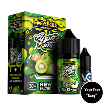 Набір для самозамісу сольовий Marvellous Brew Apple Kiwi 30 ml 50 mg 10288 фото