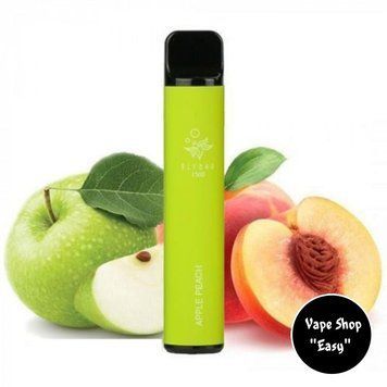 Одноразовая Pod система Elf Bar 1500 Apple Peach (Яблоко Персик) 50mg 850mah на 1500 затяжек 0705-12 фото