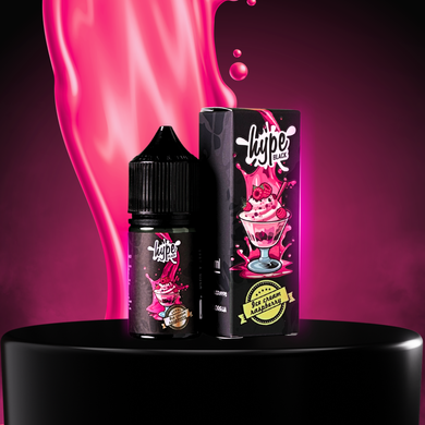 Ароматизатор Hype Black Ice Cream Raspberry 30 ml для самозамеса 10607 фото
