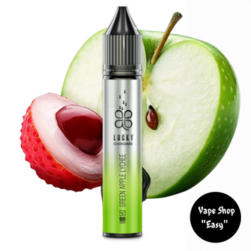 Ароматизатор Lucky Chrome Green Apple Lychee 30 ml для самозамеса 10623-3 фото