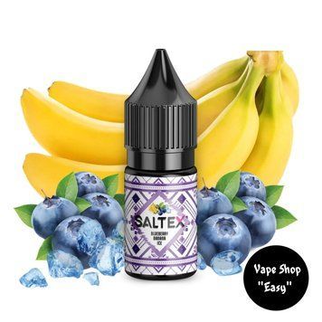 Солевая жидкость для под систем Saltex UA Blueberry Banana Ice 50mg 2018 фото