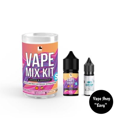 Набір для самозамісу сольовий Vape Mix Kit Orange Grapefruit 10109 фото