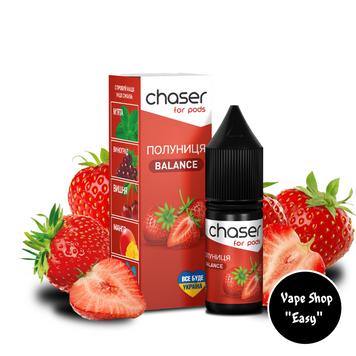 Ароматизатор Chaser For Pods Клубника 10 ml для самозамеса 10568 фото