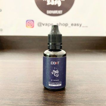Солевая жидкость для под систем Eight by Katana Kiwi passion fruit guava 50 mg 2087 фото