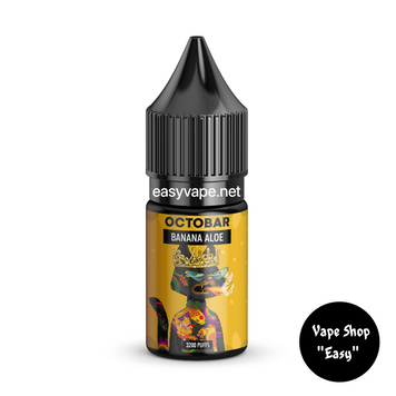 Солевая жидкость для под систем Octobar 10 ml Banana Aloe 50 mg 2156-1 фото