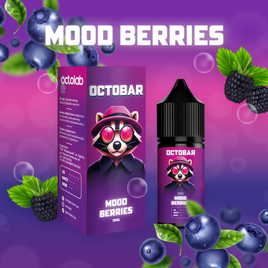 Набор для самозамеса солевой Octobar Mood Berries 30 ml 50 mg 10130-7 фото