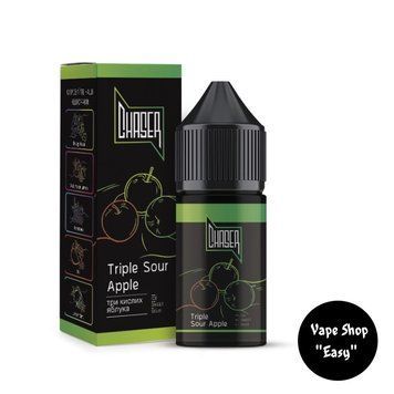 Солевая жидкость для под систем Chaser Black Triple Sour Apple 30 ml 30 mg 2248 фото