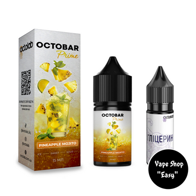 Набор для самозамеса солевой Octobar Prime Pineapple Mojito 30 ml 50 mg 10572-7 фото