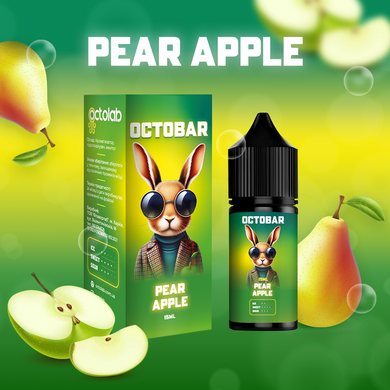 Набор для самозамеса солевой Octobar Pear Apple 30 ml 50 mg 10130-10 фото