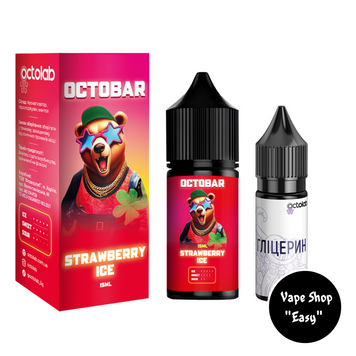 Набор для самозамеса солевой Octobar Strawberry Ice 30 ml 50 mg 10130-5 фото