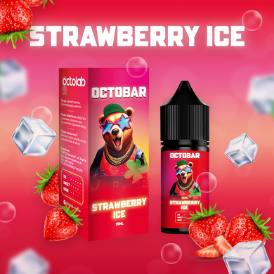 Набор для самозамеса солевой Octobar Strawberry Ice 30 ml 50 mg 10130-5 фото