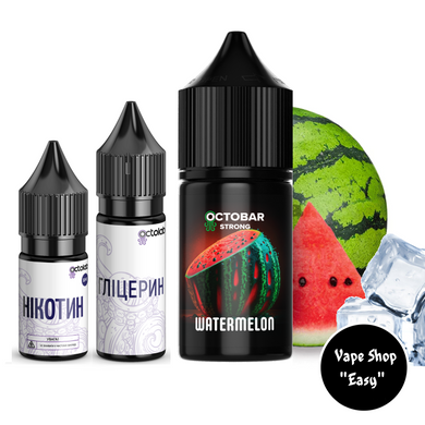 Набор для самозамеса солевой Octobar Strong Watermelon 30 ml 50 mg 10149-7 фото