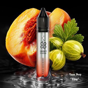 Набор для самозамеса солевой Lucky Chrome Peach Gooseberry 30 ml 50 mg 10623-8 фото