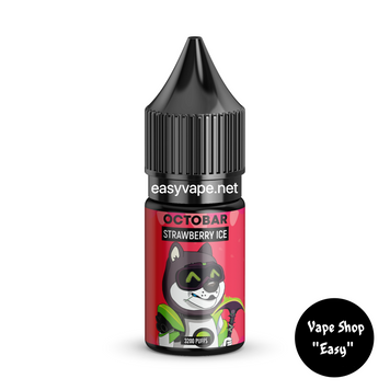 Солевая жидкость для под систем Octobar 10 ml Strawberry Ice 50 mg 2160-1 фото