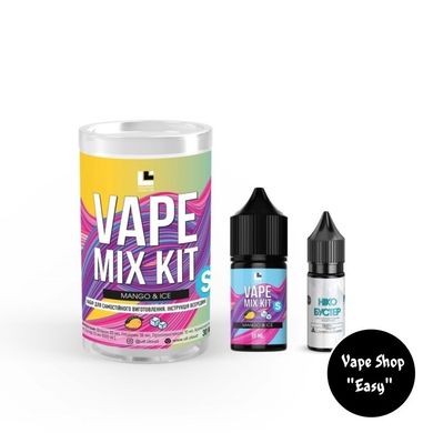 Набор для самозамеса солевой Vape Mix Kit Mango Ice 10102 фото