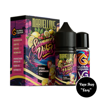 Набір для самозамісу сольовий Marvellous Summer Vibes Pink Lemonade 30 ml 50 mg 10569-3 фото