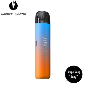 POD система Lost Vape Ursa Nano S Starter Kit Оригінал Cyan Orange 0653-7 фото