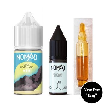 Набір для самозамісу сольовий Nomad Blue Lemonade 30 ml 50 mg 10499 фото