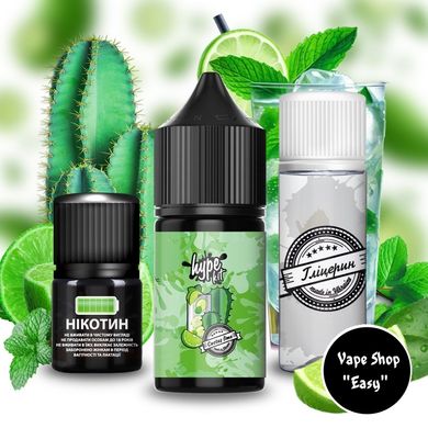 Набір для самозамісу сольовий Hype Cactus Lime 30 ml 50 mg 10554 фото