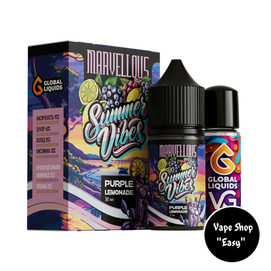 Набор для самозамеса солевой Marvellous Summer Vibes Purple Lemonade 30 ml 50 mg 10569-4 фото