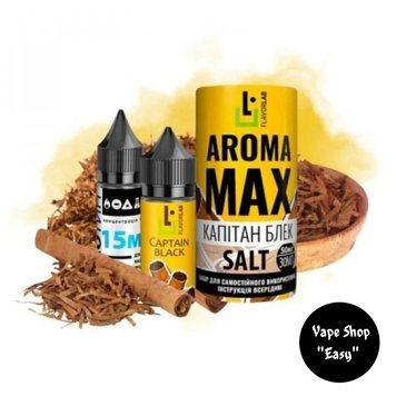 Набор для самозамеса солевой Aroma Max Captain Black 30 ml 50 mg 10402 фото