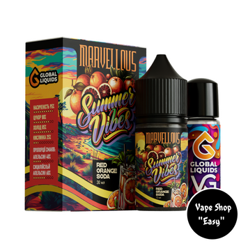 Набор для самозамеса солевой Marvellous Summer Vibes Red Orange Soda 30 ml 50 mg 10569-5 фото