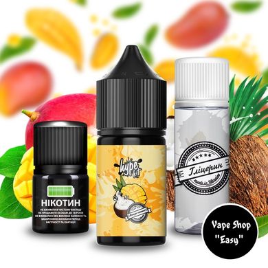 Набір для самозамісу сольовий Hype Mango Coconut 30 ml 50 mg 10551 фото