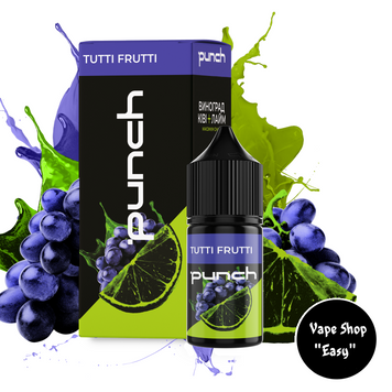 Набір для самозамісу сольовий Punch Tutti Frutti 30 ml 65 mg 10577-12 фото