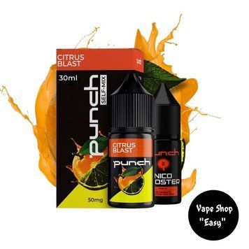 Набір для самозамісу сольовий Punch Citrus Blast 30 ml 65 mg 10426-1 фото