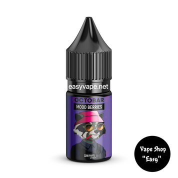 Солевая жидкость для под систем Octobar 10 ml Mood Berries 50 mg 2162-1 фото
