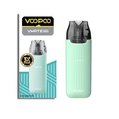 POD система Voopoo Vmate Mini Tiffany Green 1000mAh Оригінал 00718-3 фото