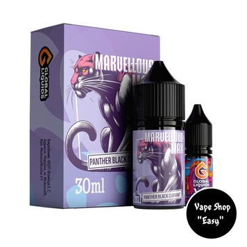 Набір для самозамісу сольовий Marvellous Max Panther Black Currant 30 ml 50 mg 10527 фото